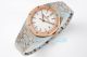 Swiss Audemars Piguet Royal Oak Ladies 34mm Replica Watch White Dial 2-Tone Rose Gold Bracelet (3)_th.jpg